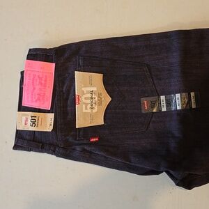 Indigo x pink raw 501